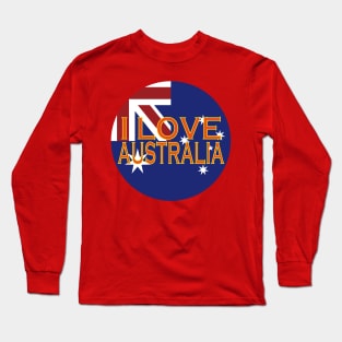 I love Australia Long Sleeve T-Shirt